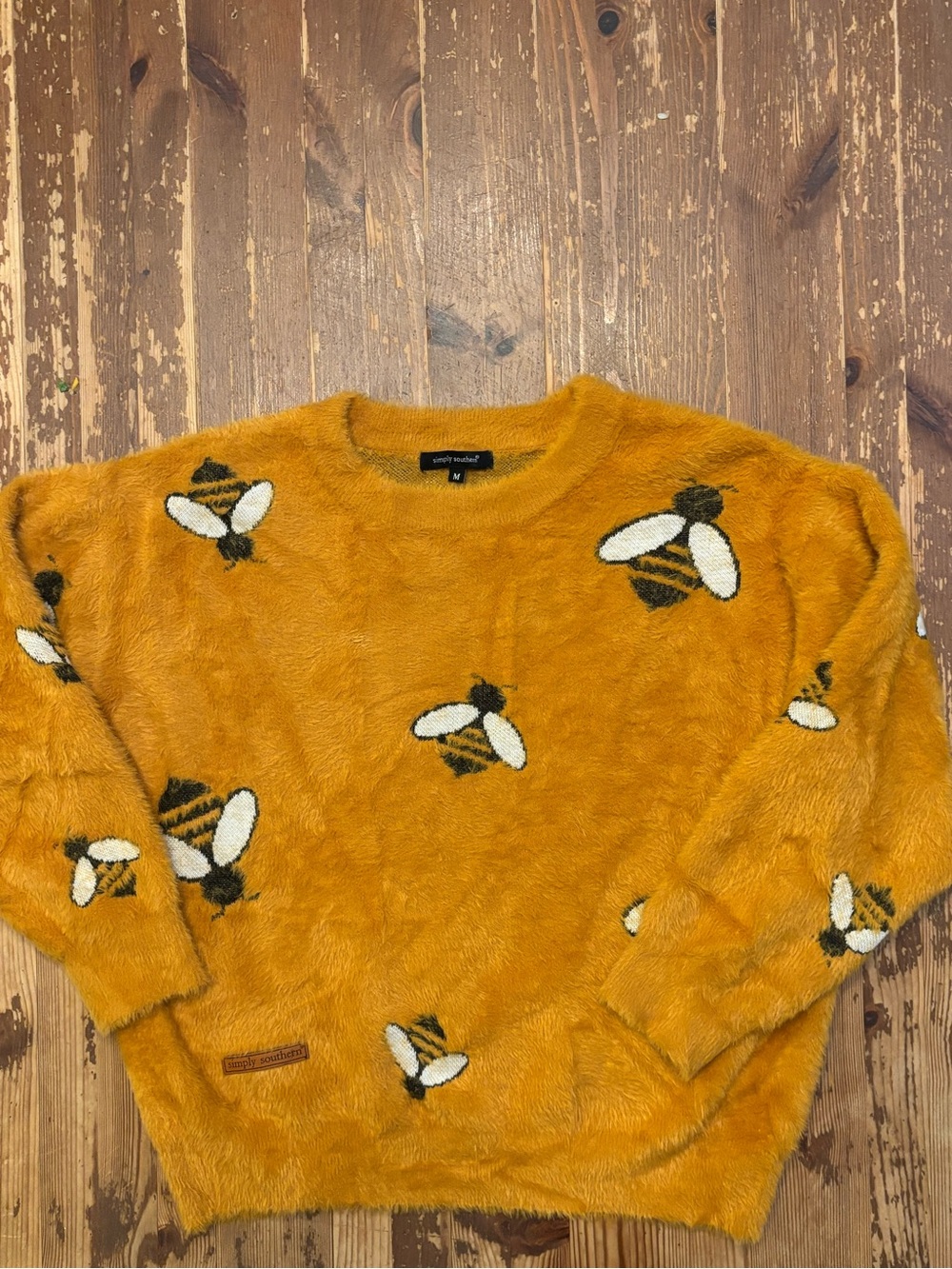 Simply southern bumblebee sweater. Medium